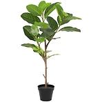 Umelý kvet v kvetináči Ficus Alpine 92 cm