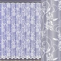 Žakarová záclona 628/D152 biely/150