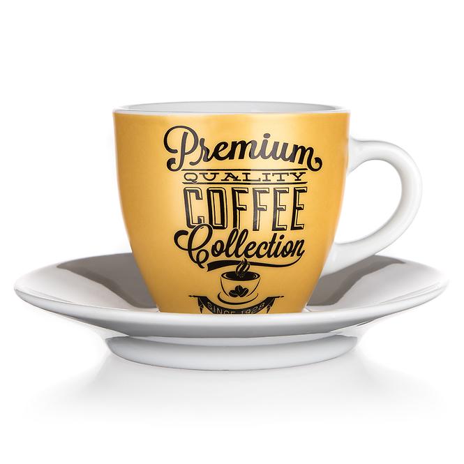 Šálka s tanierikom Premium Coffee 90 ml 60325052