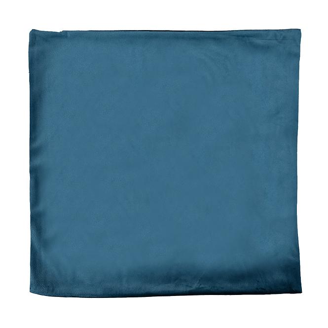 Obliečka Plain Velvet 40x40cm modrá