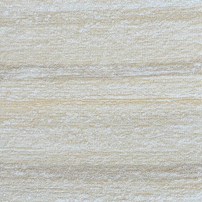 Ručne tkaný bavlnený koberec Milan B 0,5/1,0 biela