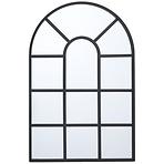 Dekoratívne zrkadlo vitráž black 40cm x 60cm