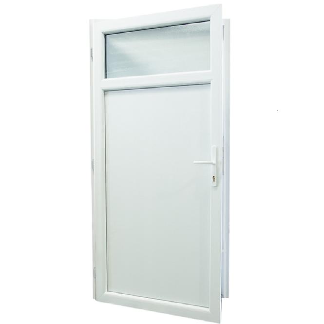 Dvere vchodové Easy Eco D17 90L biele