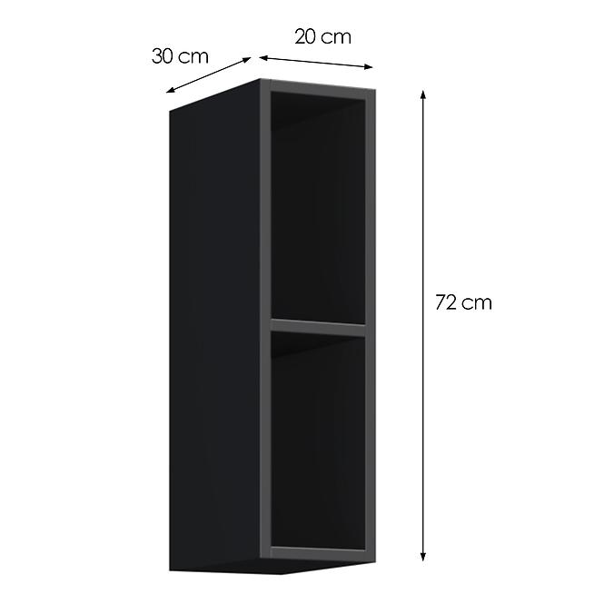 Kuchynská Skrinka Industry G20 OTW čierna/artisan