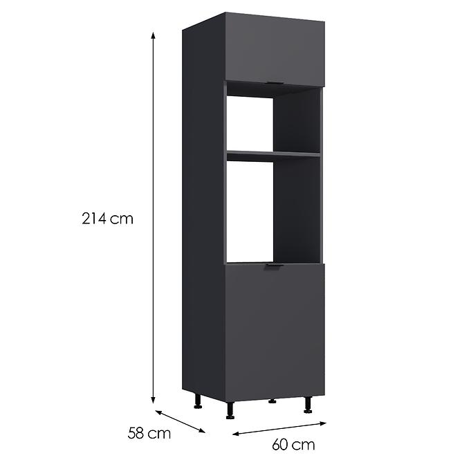 Kuchynská Skrinka LOFT II D60 KU grafit