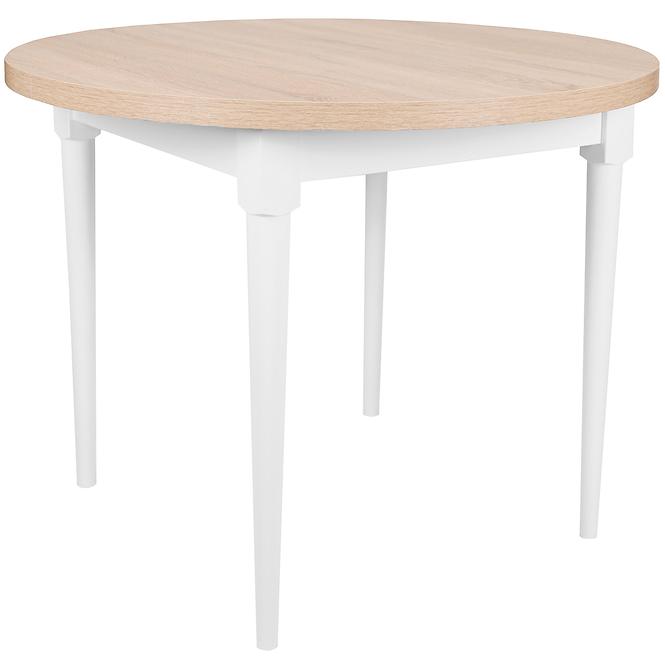 Stôl Odys ST-35 100x100+35 sonoma/biela