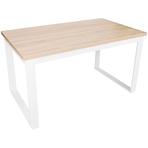 Stôl Iris ST-29 160x90+50 sonoma/biela