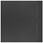 Vanička štvorcová Bazalt black 90x90,2