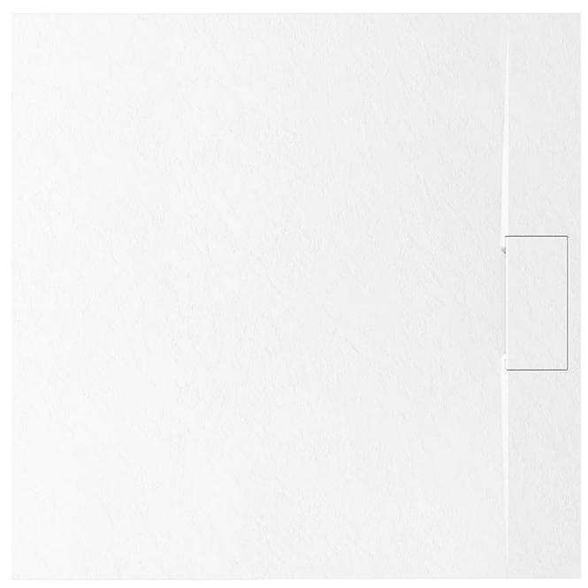 Vanička štvorcová Bazalt white 90x90