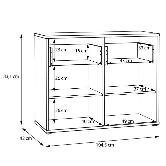 Komoda Funda RNKK223