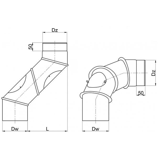 Koleno KNSR120/90-BERTR33