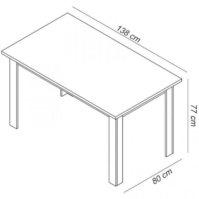 Jedálenský stôl Finezja F24