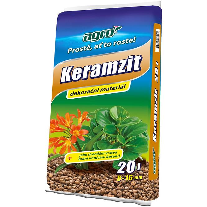 Agro keramzit 8 - 16 mm, 20 l