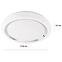 Luster Capasso LED 96023 biela PL1,3