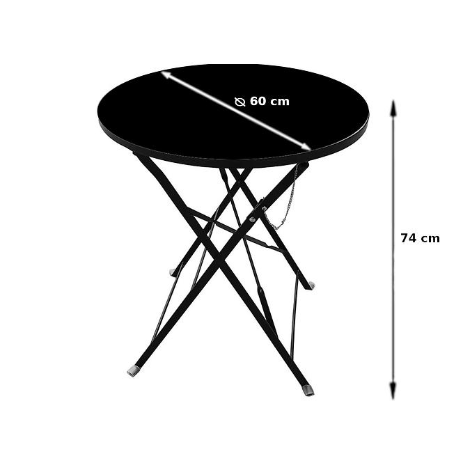 Keramický stolík  60x74 cm