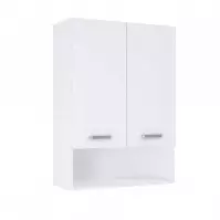 Závesná kúpeľňová skrinka nad práčkou Uno 70 2D white
