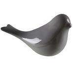 Keramická figúrka Swallow, výš. 8 cm,  šedá