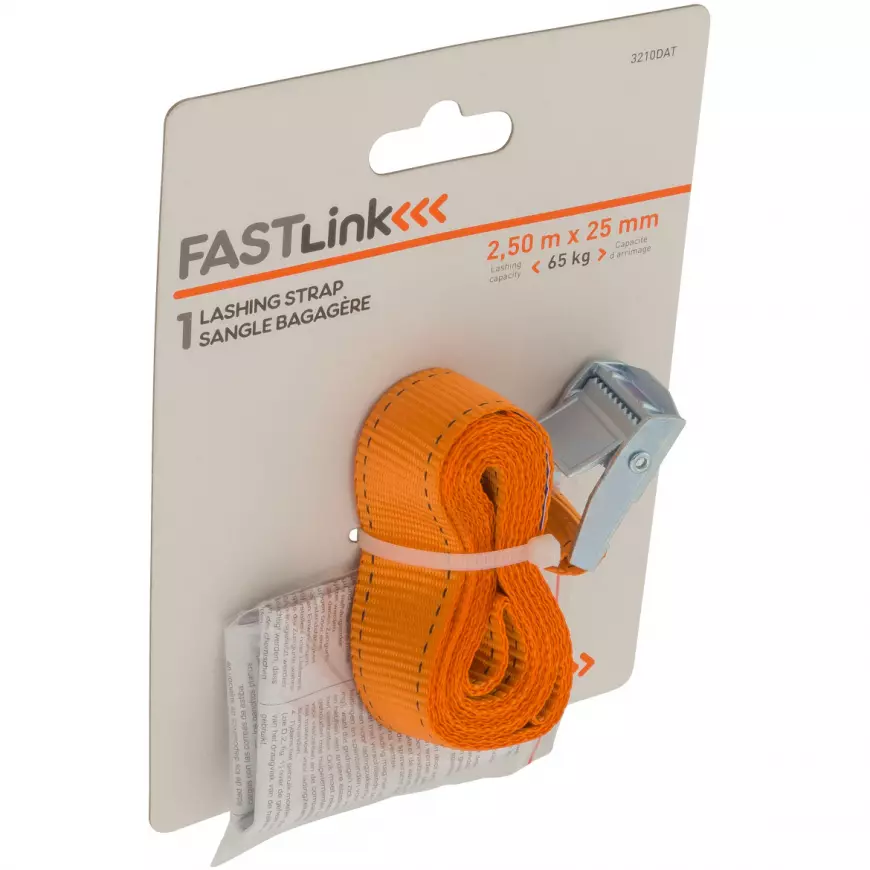 Sangle bagagère FASTLINK L.5 m x l.25 mm 65KG