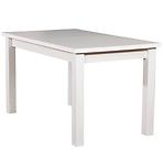Rozkladací stôl  ST28 120/160x80cm biely laminat