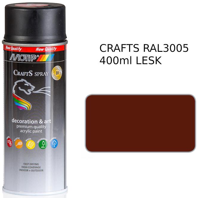 Crafts Červená  Ral 3005 400 Ml 103575