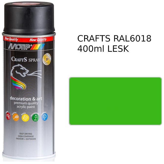 Crafts Svetlo Zelená  Ral 6018 400 Ml 103506