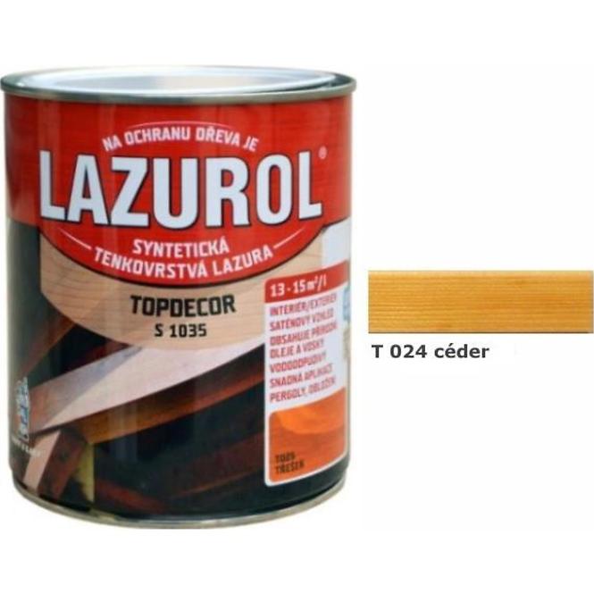 Lazurol Topdecor Cedr  2,5l
