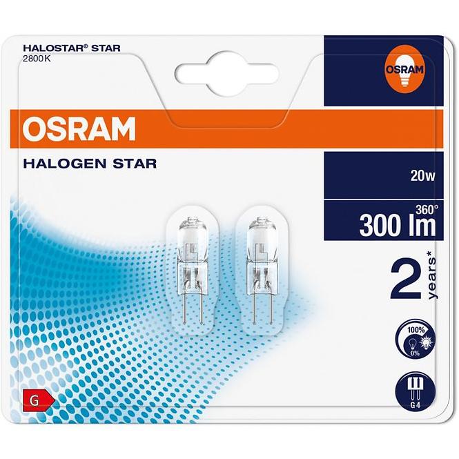 OSRAM Kaps G4 64425 ST AX 20W 12V BLI2