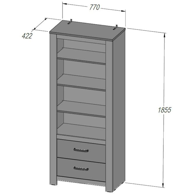 Regál Havanna HVNR712-D67