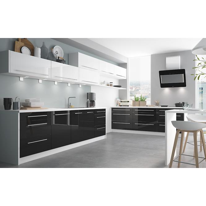 Dvierka Platinium W8B 90 AV black