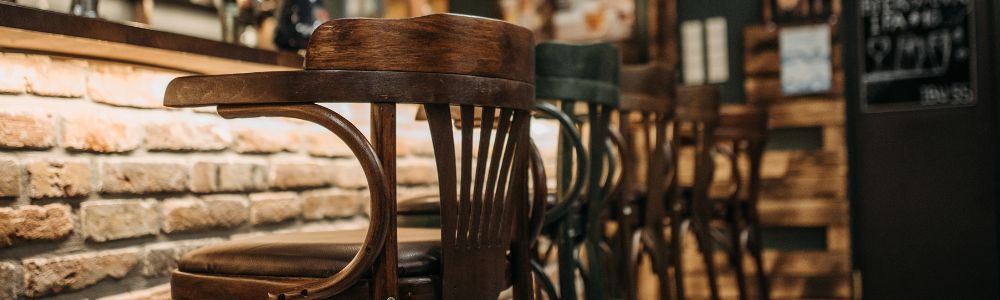 Drevené barové stoličky - Merkury Market