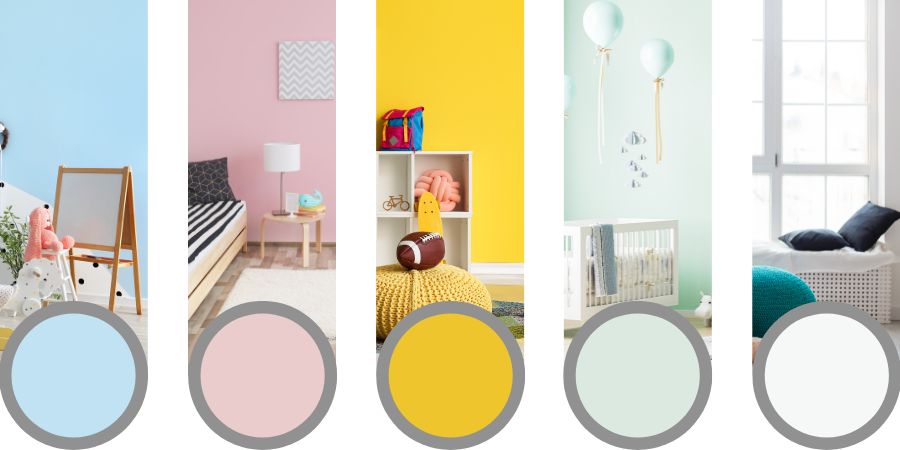 Akú farbu zvoliť do detskej izby? Trvácnosť a bezpečnosť